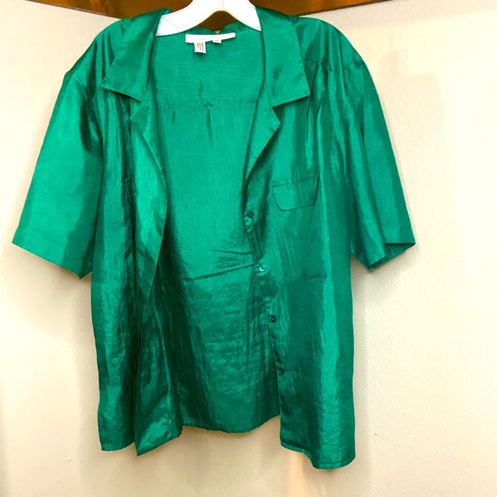 Laura and Jayne platter collared shirt. Vintage. Size 14